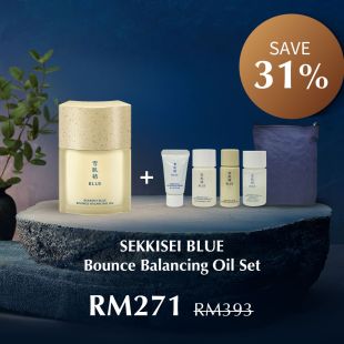 Sekkisei Blue Bounce Balancing Oil Set